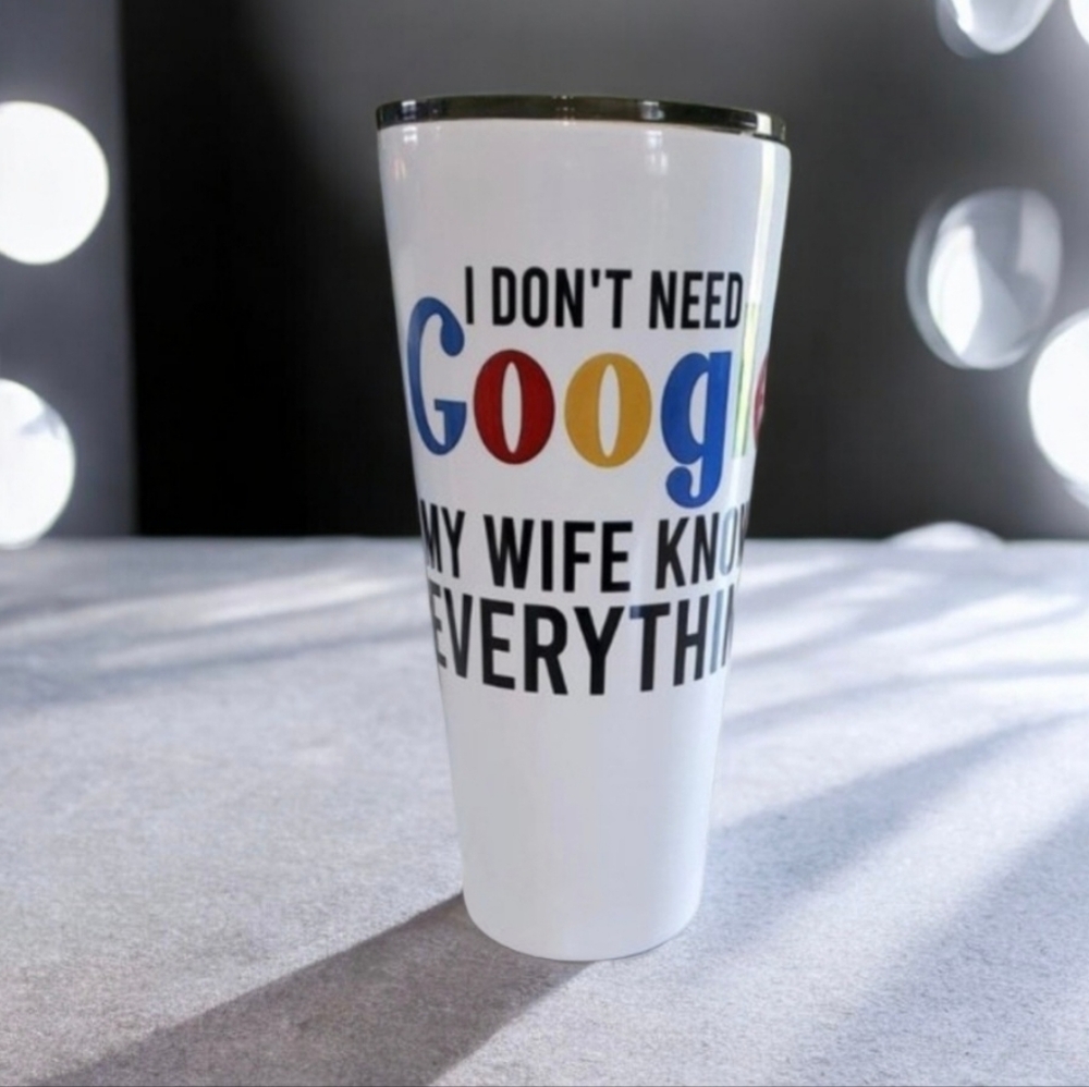 I Don't Need Google 32oz Tumbler 🎉sale